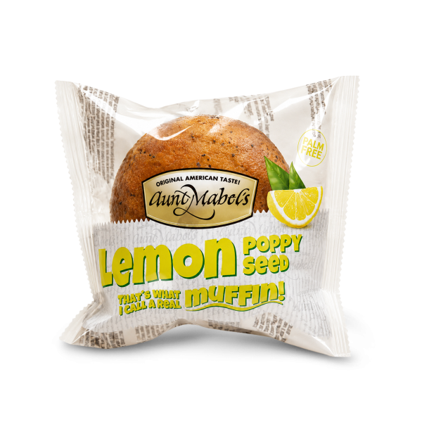 Lemon poppyseed muffin singel pk