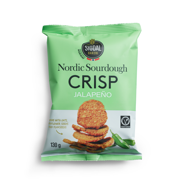 Havrechips Jalapeño