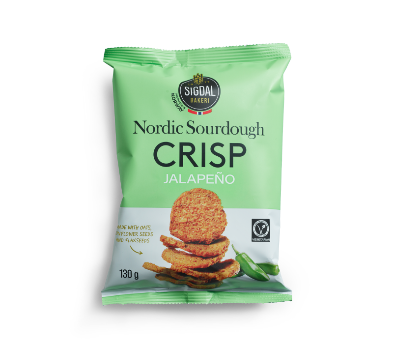 Havrechips Jalapeño