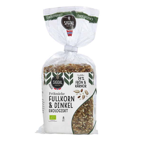 Sigdal fröknäcke fullkorn & dinkel (eko)